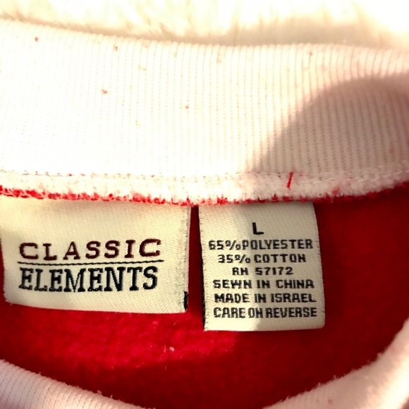 Red Holiday Sweatshirt - Picture 2 of 3